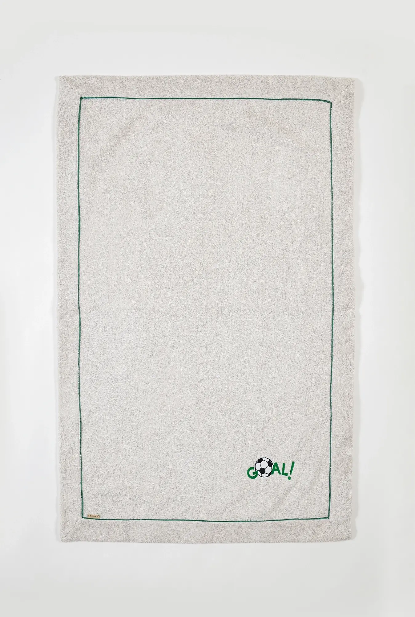 Stefan Pokrivač od frotira sa vezom 80x120 Beli