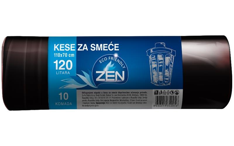 Zen Kese za smeće, 120 l, 10 komada