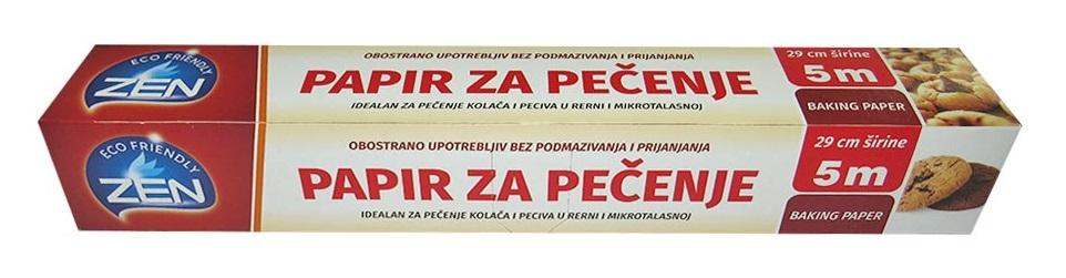 Zen Papir za pečenje, 29 cm, 5 m