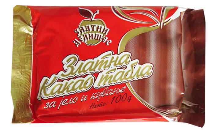 Zlatni Delišes Zlatna kakao tabla, Jelo&Kuvanje, 100g