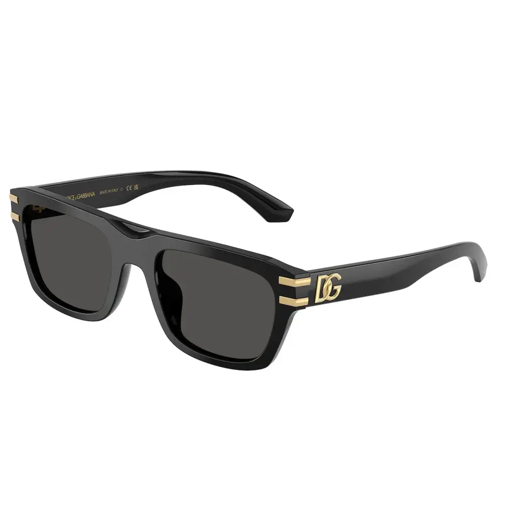Dolce&Gabbana Muške naočare za sunce, Četvrtaste, Crne