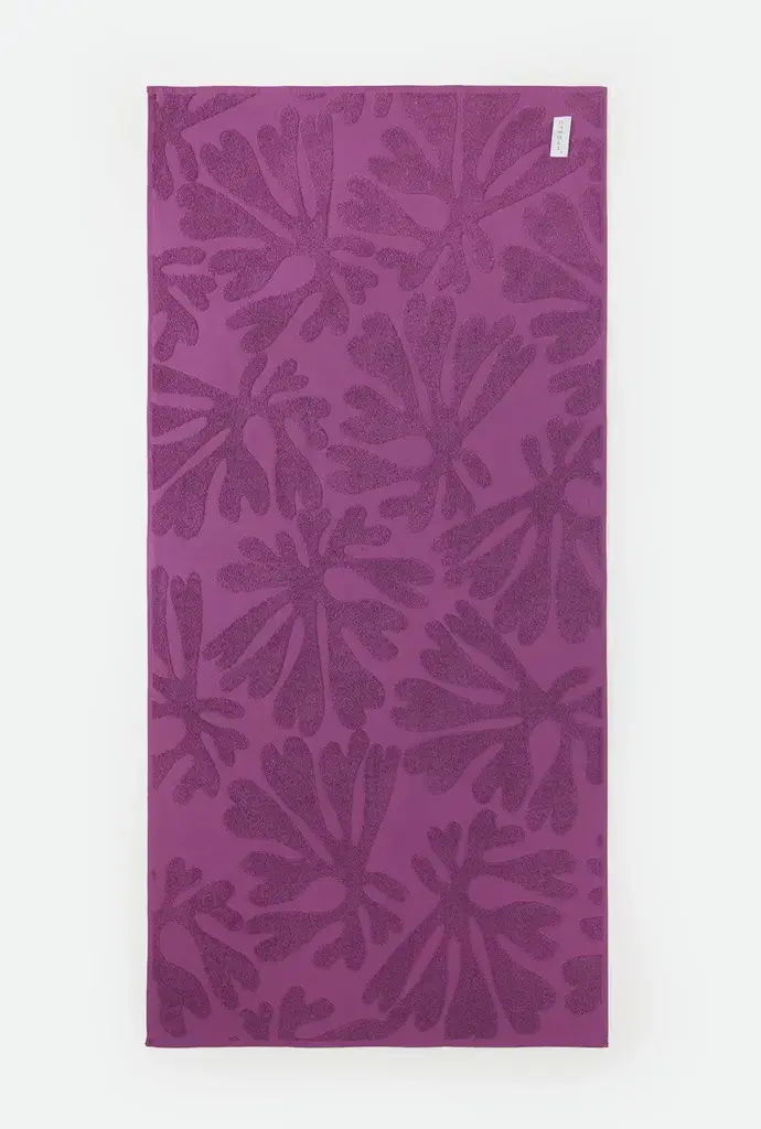 Stefan Plažni peškir Koral, 78x160 cm, Ljubičasti