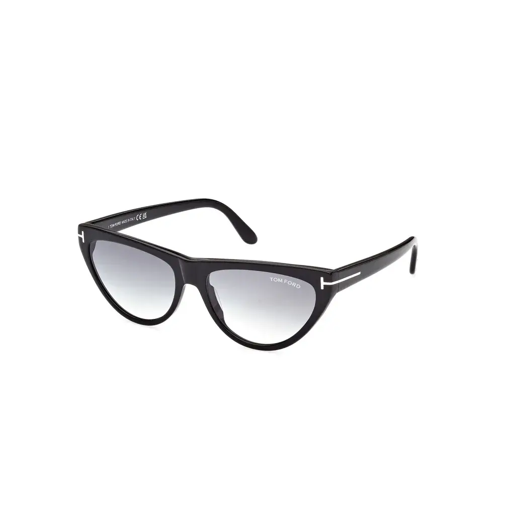 Tom Ford Ženske naočare za sunce Amber 0FT0990 01B, Crni
