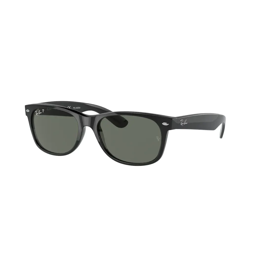 Ray-Ban Muške naočare za sunce New Wayfarer 0RB2132 901/5858, Polarizovane, Crne