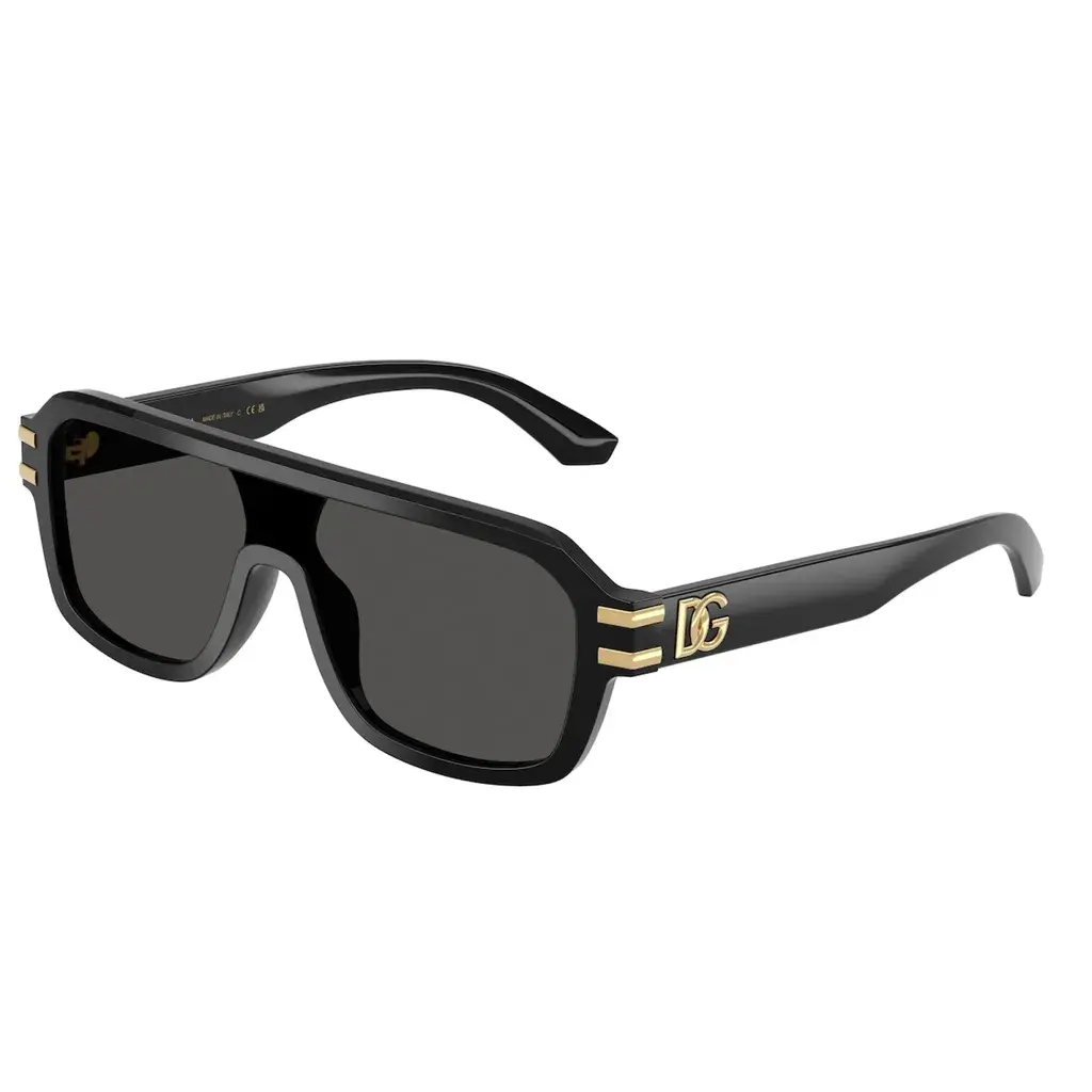 Dolce&Gabbana Muške naočare za sunce, Četvrtaste, Crne