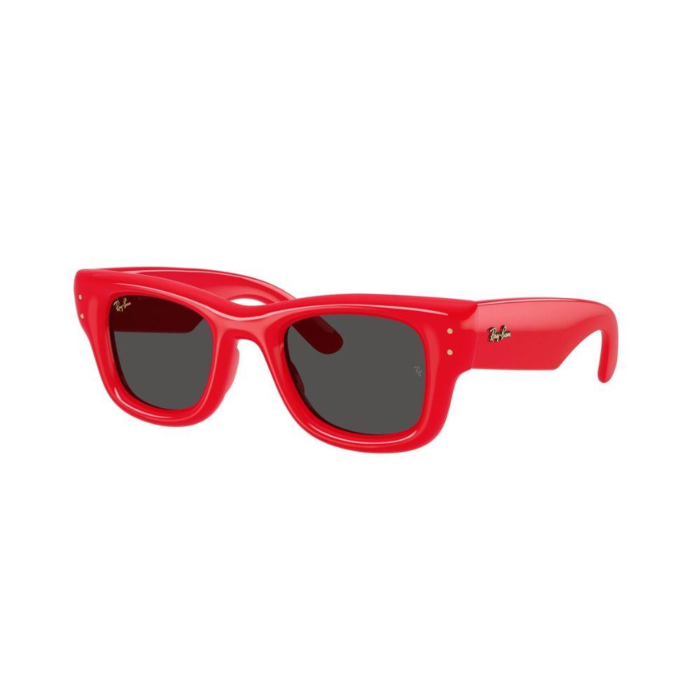 Ray-Ban x A$AP Rocky Wayfarer Puffer Naočare za sunce 0RB4940 683187, Četvrtaste, Crvene
