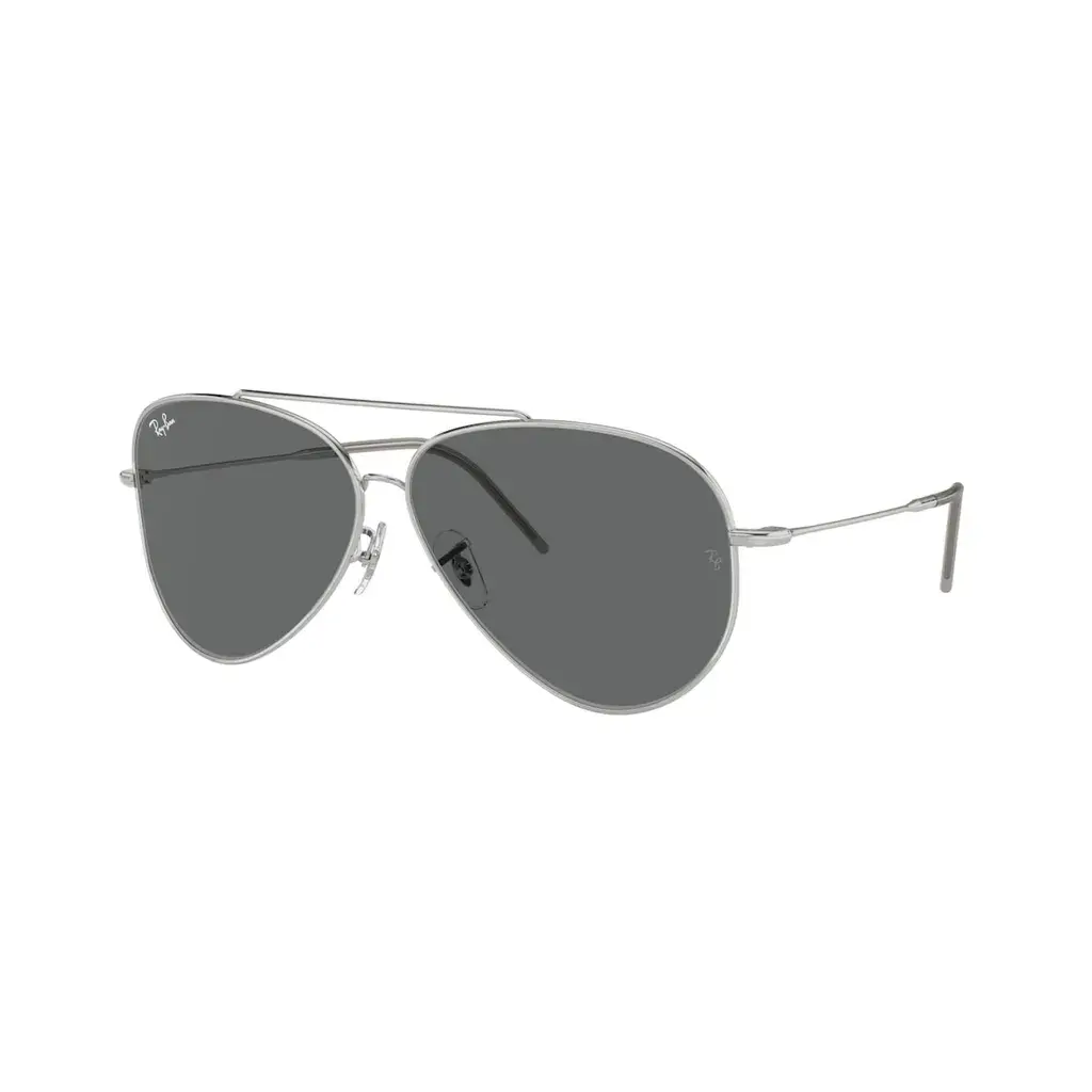Ray-Ban Naočare za sunce Aviator Reverse 0RBR0101S 003/GR, Srebrne