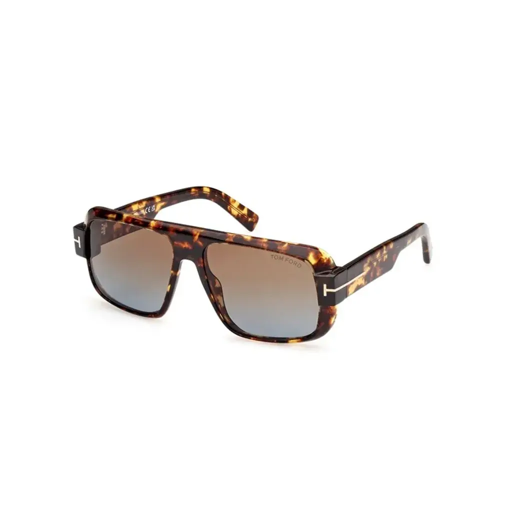 Tom Ford Muške naočare za sunce Turner 0FT1101 52F58, Smeđe