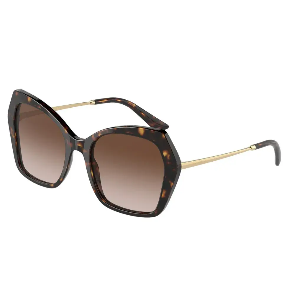 Dolce&Gabbana Ženske naočare za sunce, Leptiraste, Crne