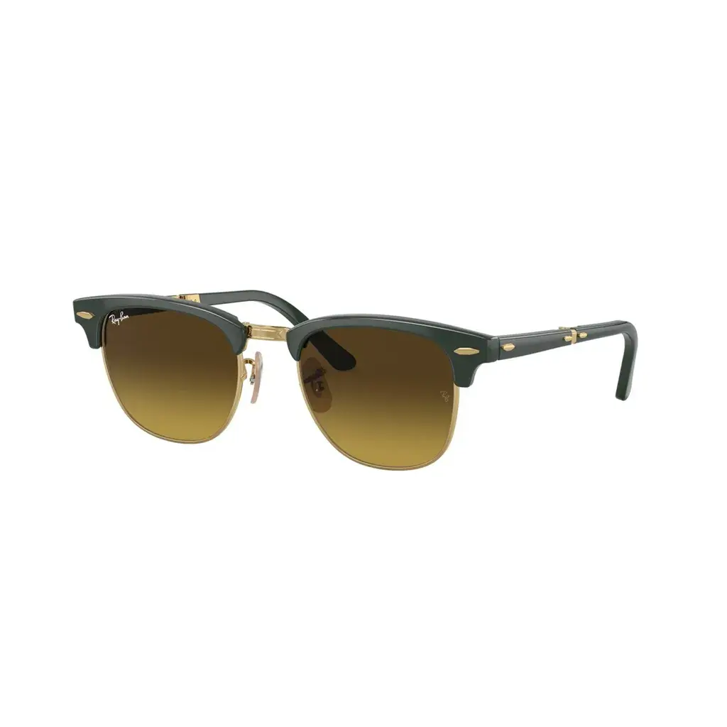 Ray-Ban Naočare za sunce Clubmaster Folding 0RB2176 136885, Četvrtaste, Maslinaste