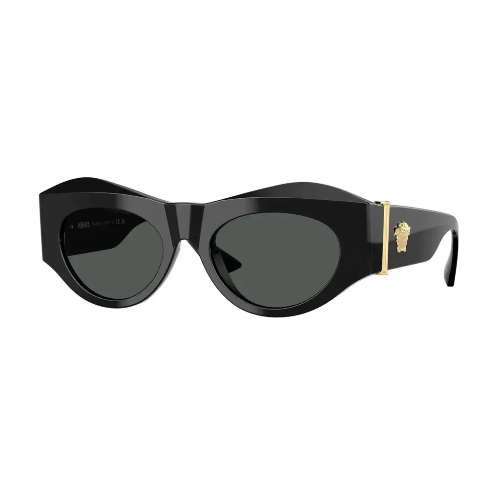 Versace Ženske naočare za sunce 0VE4477U GB1/87, Crne