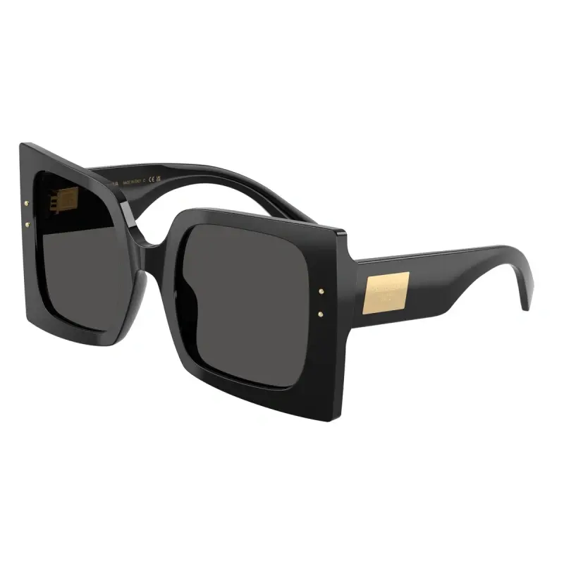 Dolce&Gabbana Ženske naočare za sunce, Četvrtaste, Crne