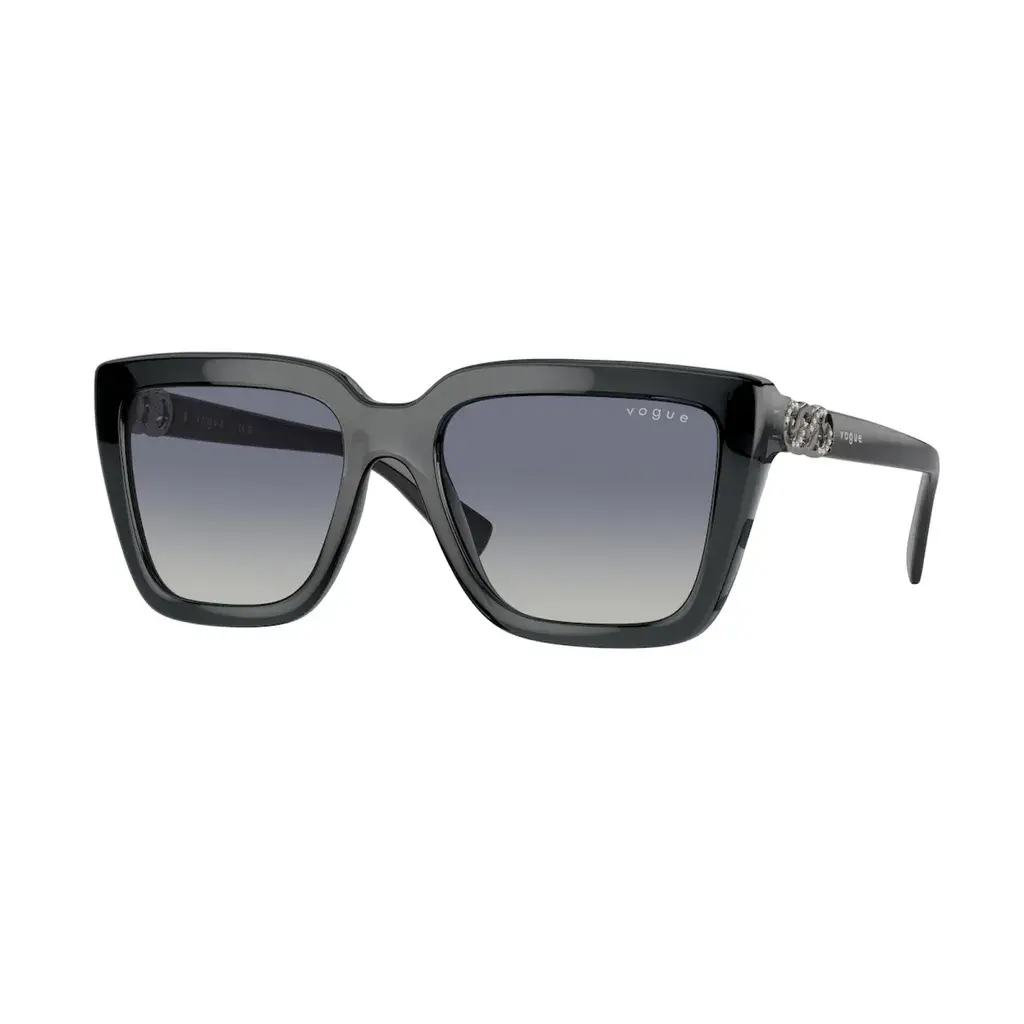 Vogue Ženske naočare za sunce 0VO5575SB 31324L, Polarizovane, Leptiraste, Crne
