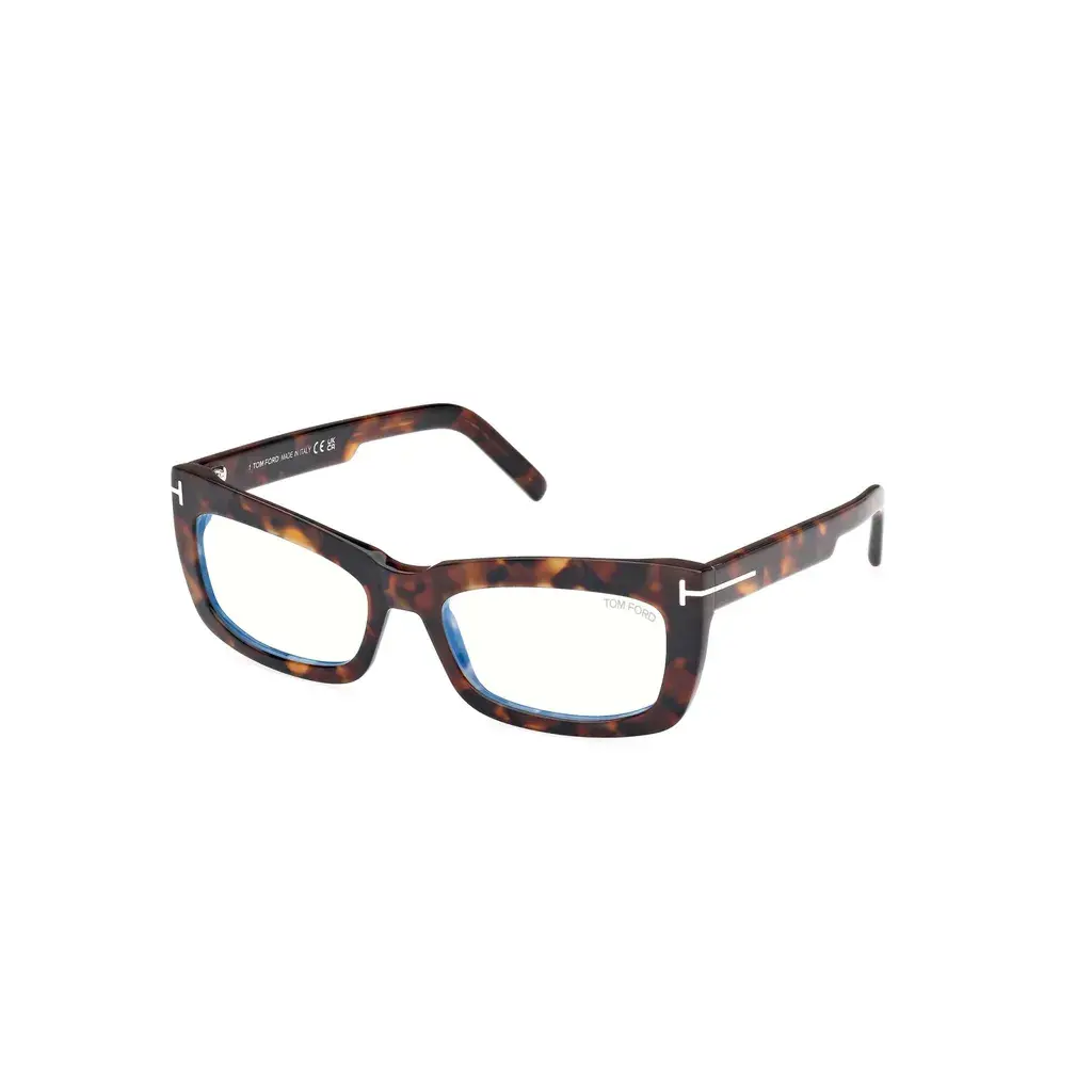 Tom Ford Ženski okvir za dioptrijske naočare Blue Block 0FT5966-B 5255, Smeđi