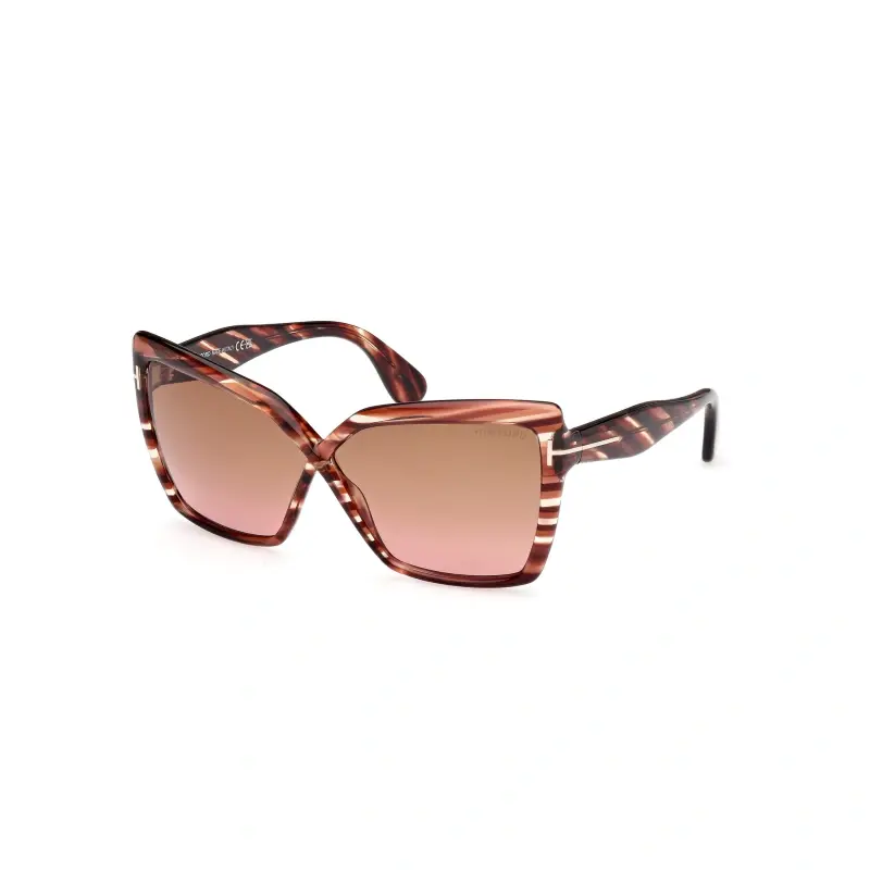 Tom Ford Ženske naočare za sunce 0FT1195 54F63 Smeđe