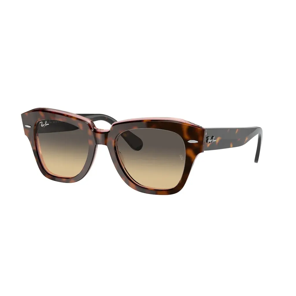 Ray-Ban Muške naočare za sunce 0RB2186 1324BG, Četvrtaste, Smeđe
