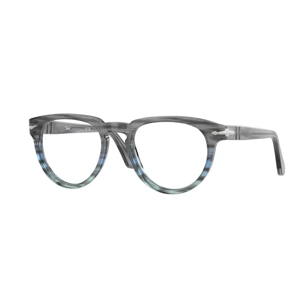 Persol Muške naočare za dioptriju 0PO3377V 1205, Okrugle, Sivi