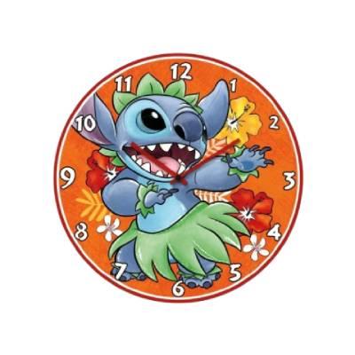 Egan Italy Zidni sat Lilo and Stitch, 35 cm, Narandžasti