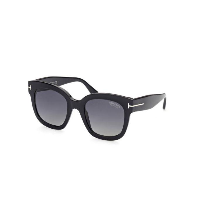 Tom Ford Ženske naočare za sunce 0FT0613 01D52, Četvrtaste, Crne