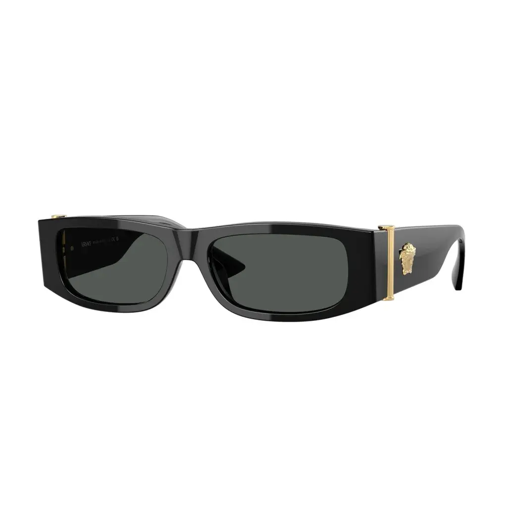 Versace Muške naočare za sunce 0VE4476U GB1/87, Četvrtaste, Crne