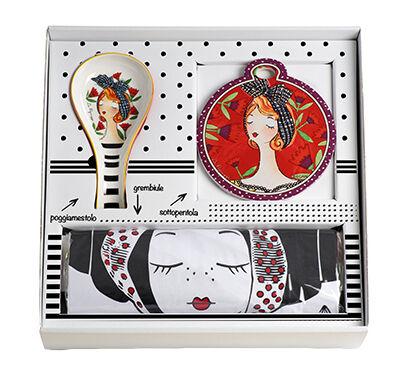 Egan Italy Kuhinjski set Le Pupazze, Beli
