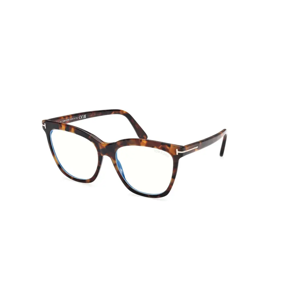 Tom Ford Blue Block Ženski okvir za dioptrijske naočare 0FT6042-B 5254, Smeđi