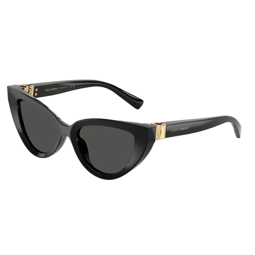 Dolce&Gabbana Ženske naočare za sunce, Mačkaste, Crne