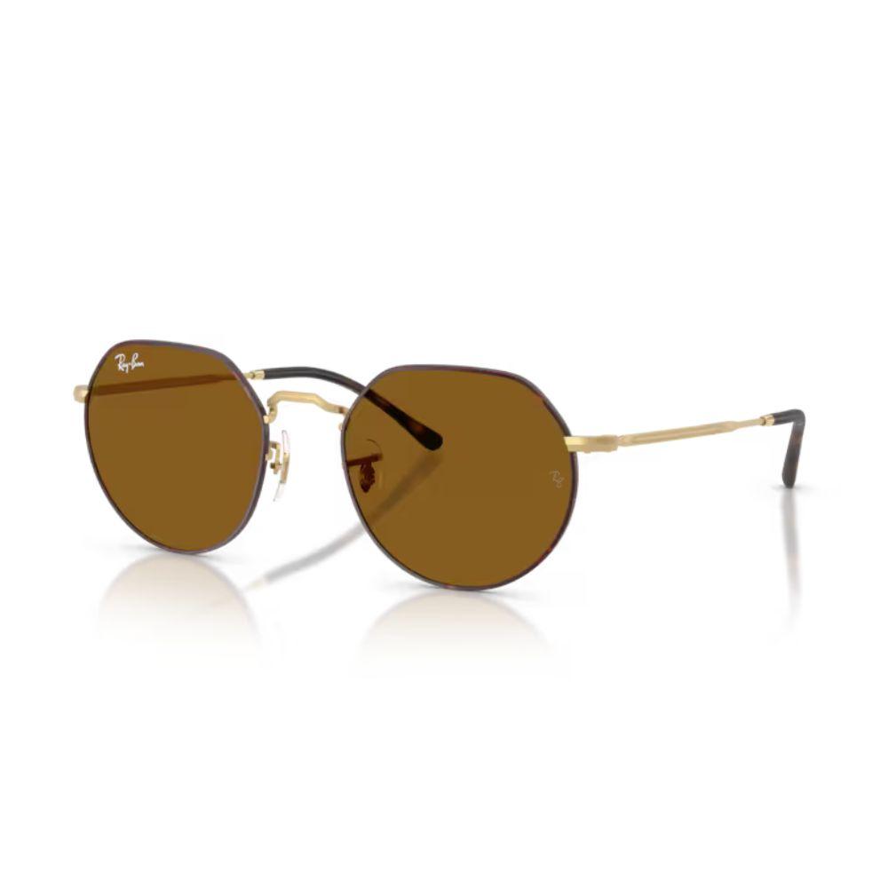 Ray-Ban Sunčane naočare Jack 0RB3565 927533 53, Okrugle, Smeđe