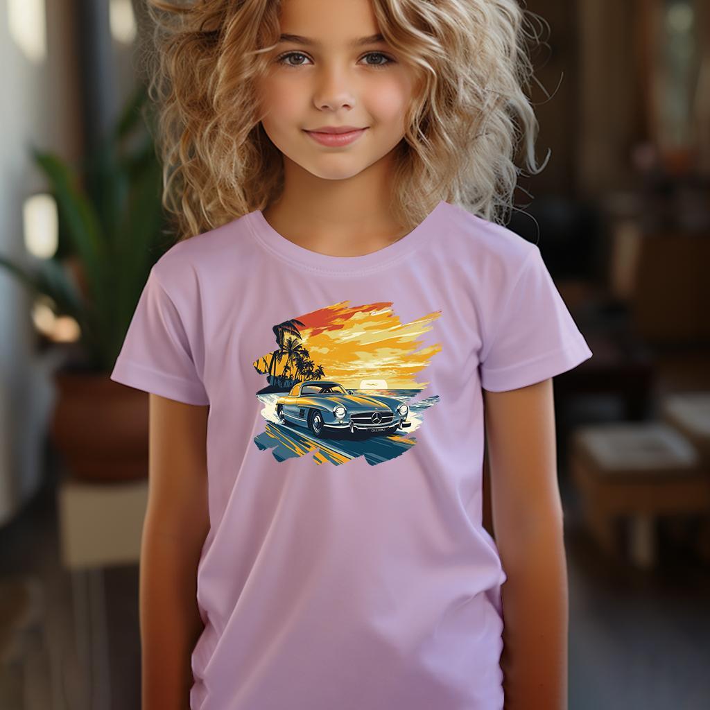 Camiseta Majica sa štampanim printom Cam 838, Dečija, Svetloroze