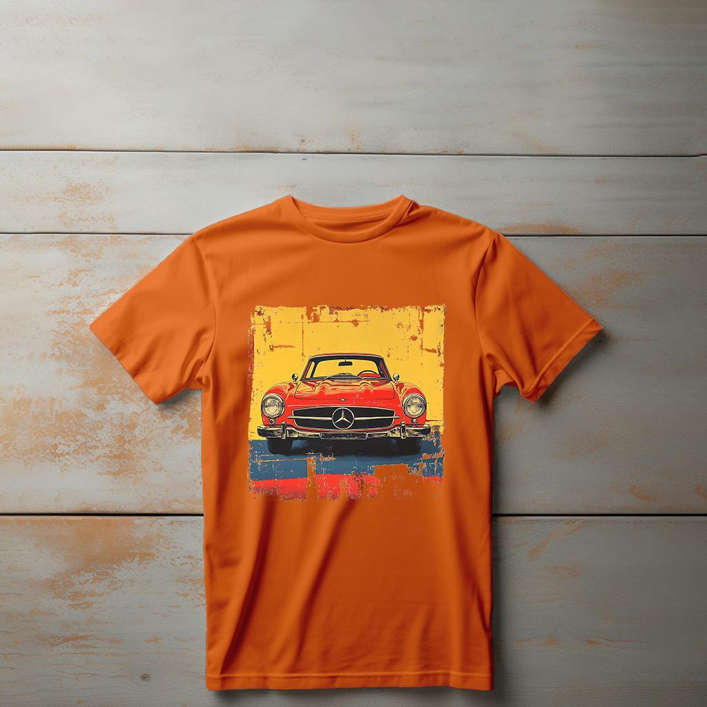 Camiseta Majica sa štampanim printom Cam 830, Dečija, Narandžasta