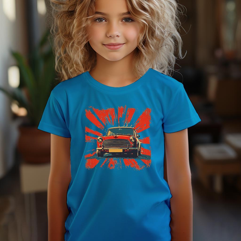 Camiseta Majica sa štampanim printom Cam 831, Dečija, Akva