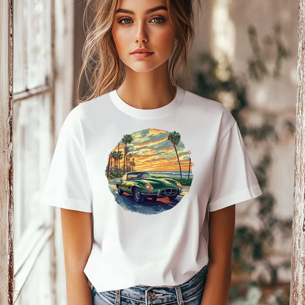 Camiseta Majica sa štampanim printom Cam 835, Ženska, Bela