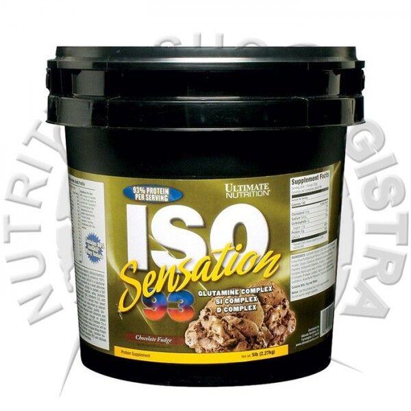 Ultimate Nutrition Whey Protein Iso Sensation 93, Čokolada, 2.2kg