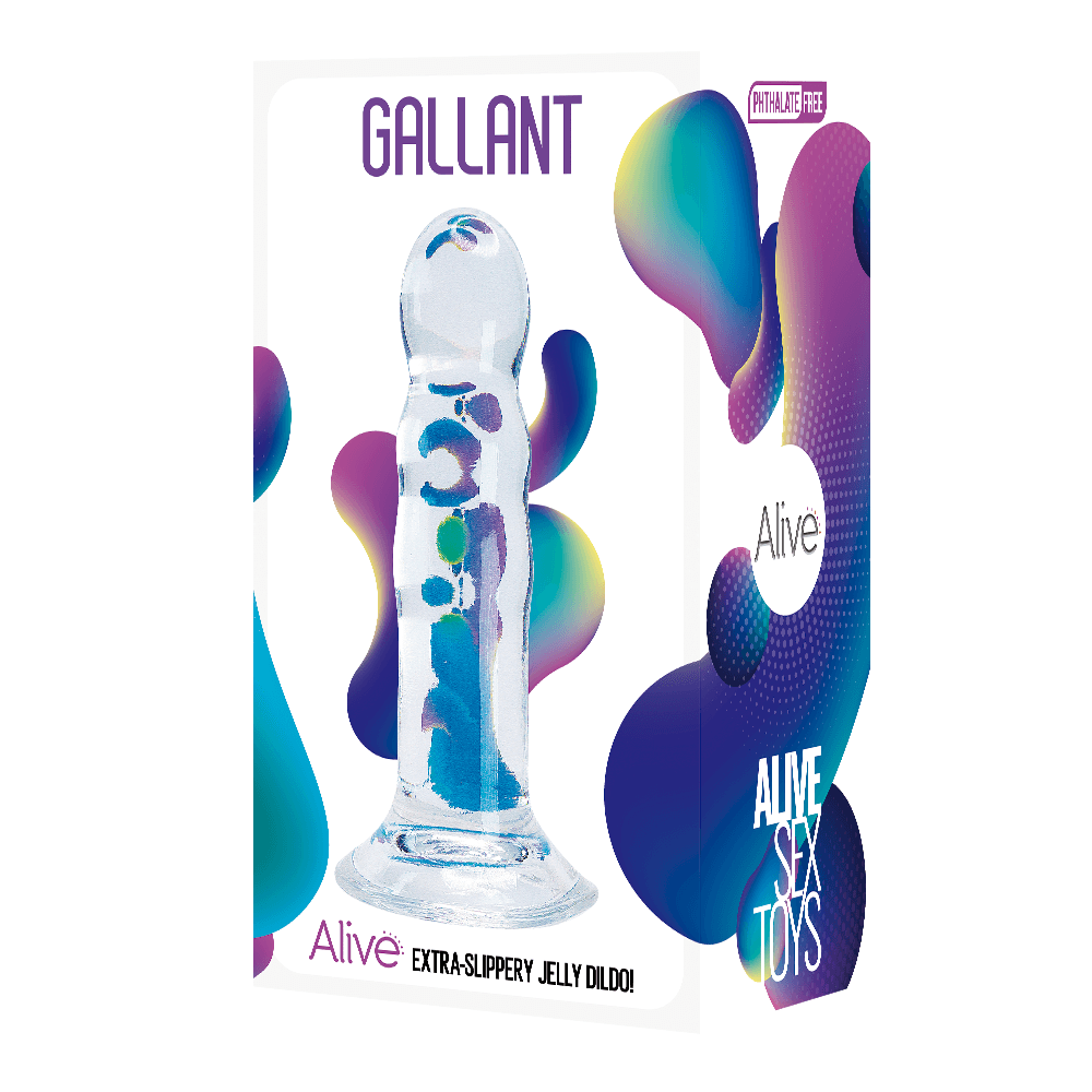 Alive Dildo Gallant Jelly, 16cm, Providni