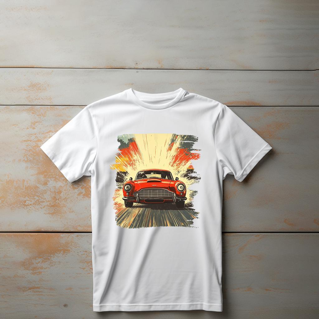 Camiseta Majica sa štampanim printom Cam 833, Dečija, Bela