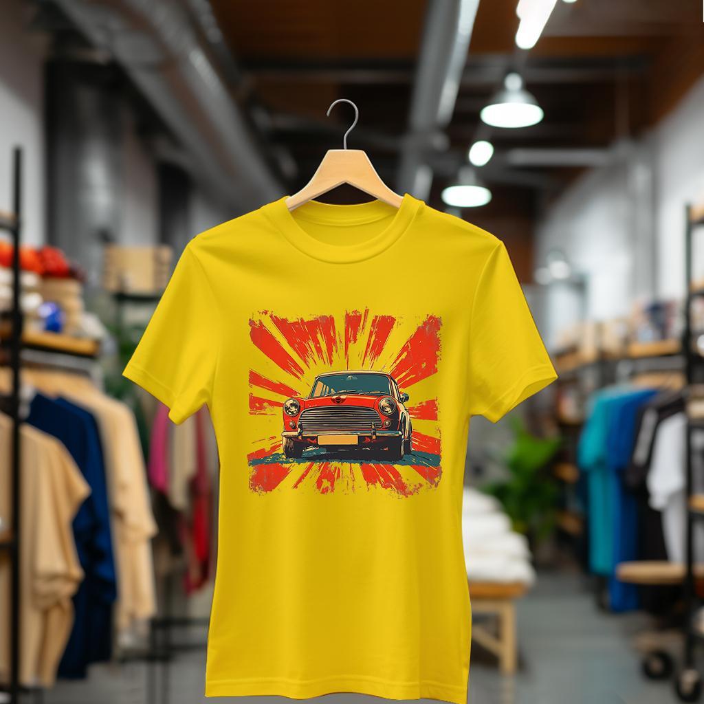 Camiseta Majica sa štampanim printom Cam 831, Ženska, Zlatne boje