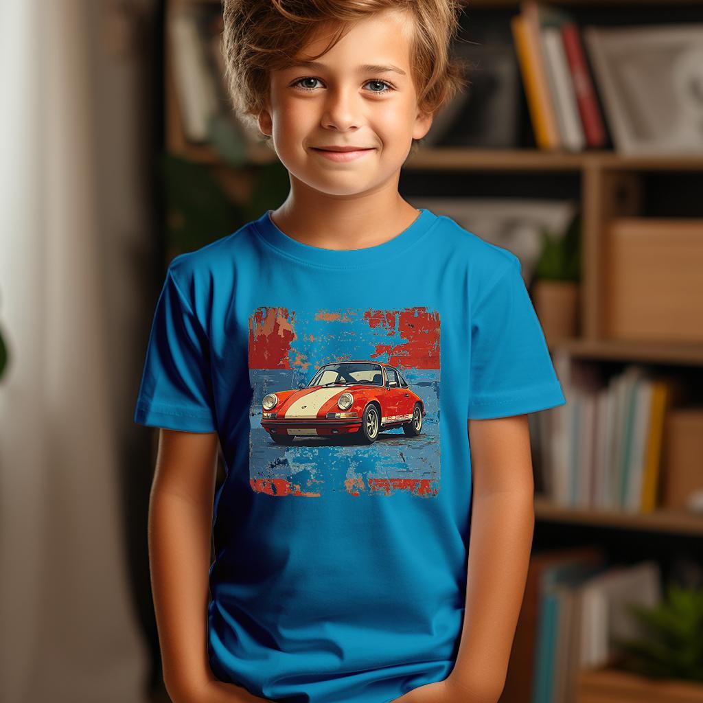 Camiseta Majica sa štampanim printom Cam 832, Dečija, Akva