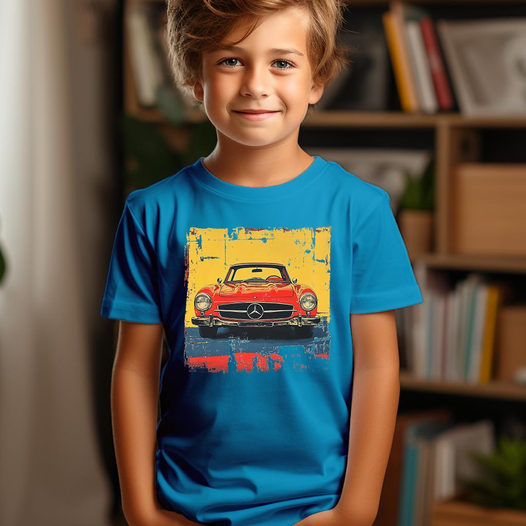 Camiseta Majica sa štampanim printom Cam 830, Dečija, Akva