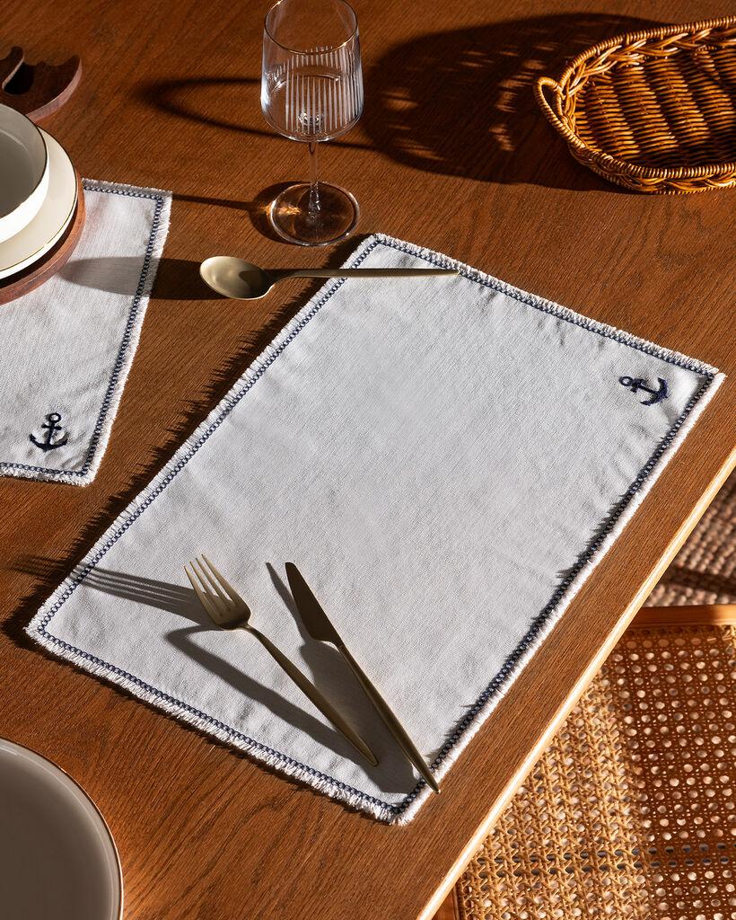 Madame Coco Podmetač za sto Ancre, 32x48cm, Beli