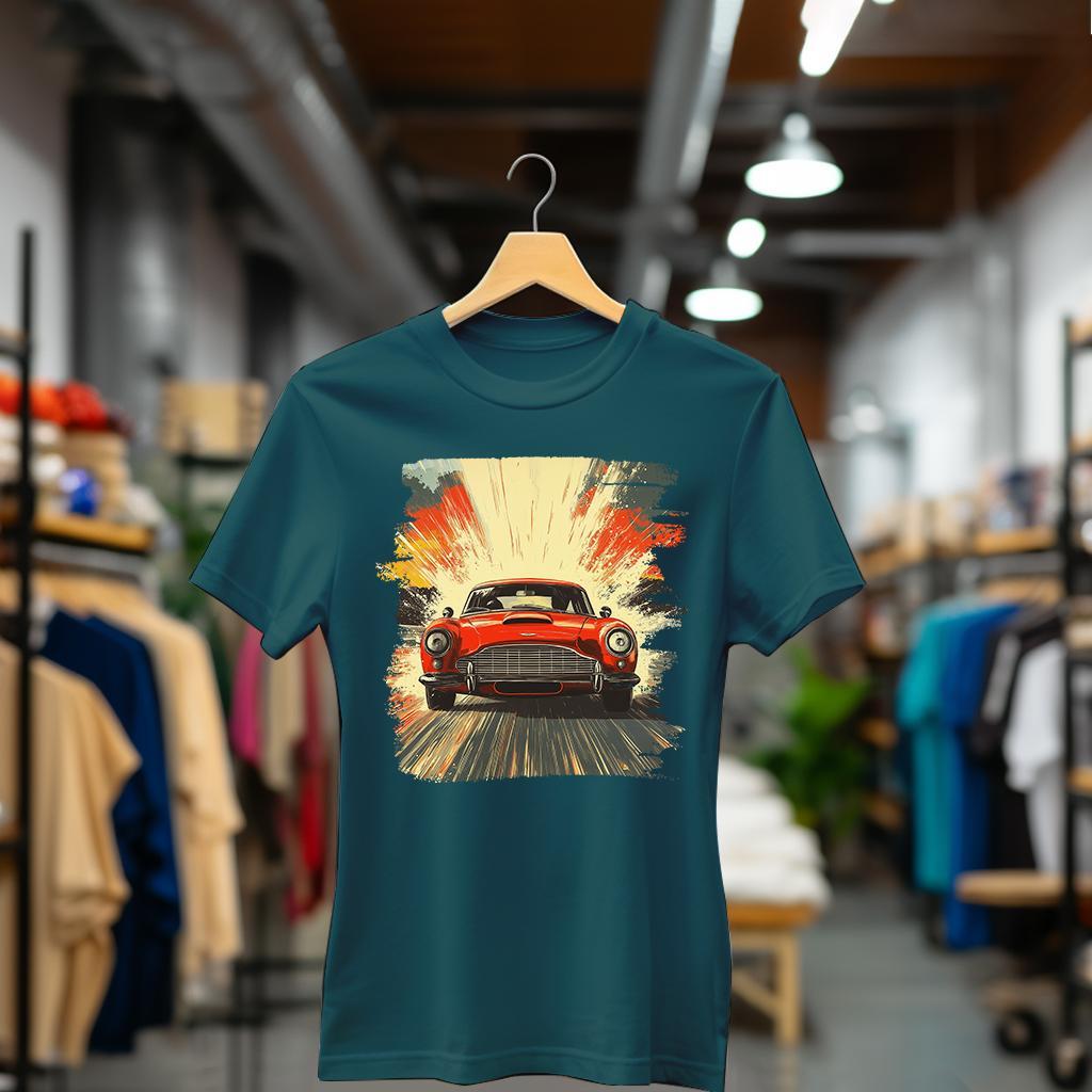 Camiseta Majica sa štampanim printom Cam 833, Ženska, Teksas