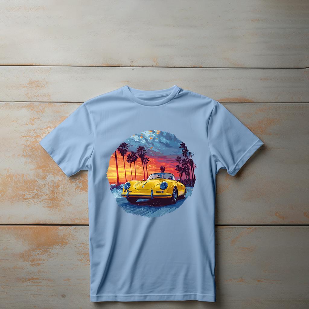 Camiseta Majica sa štampanim printom Cam 834, Dečija, Cijan