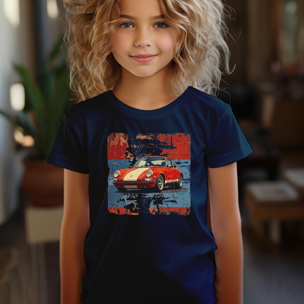 Camiseta Majica sa štampanim printom Cam 832, Dečija, Tamnoplava