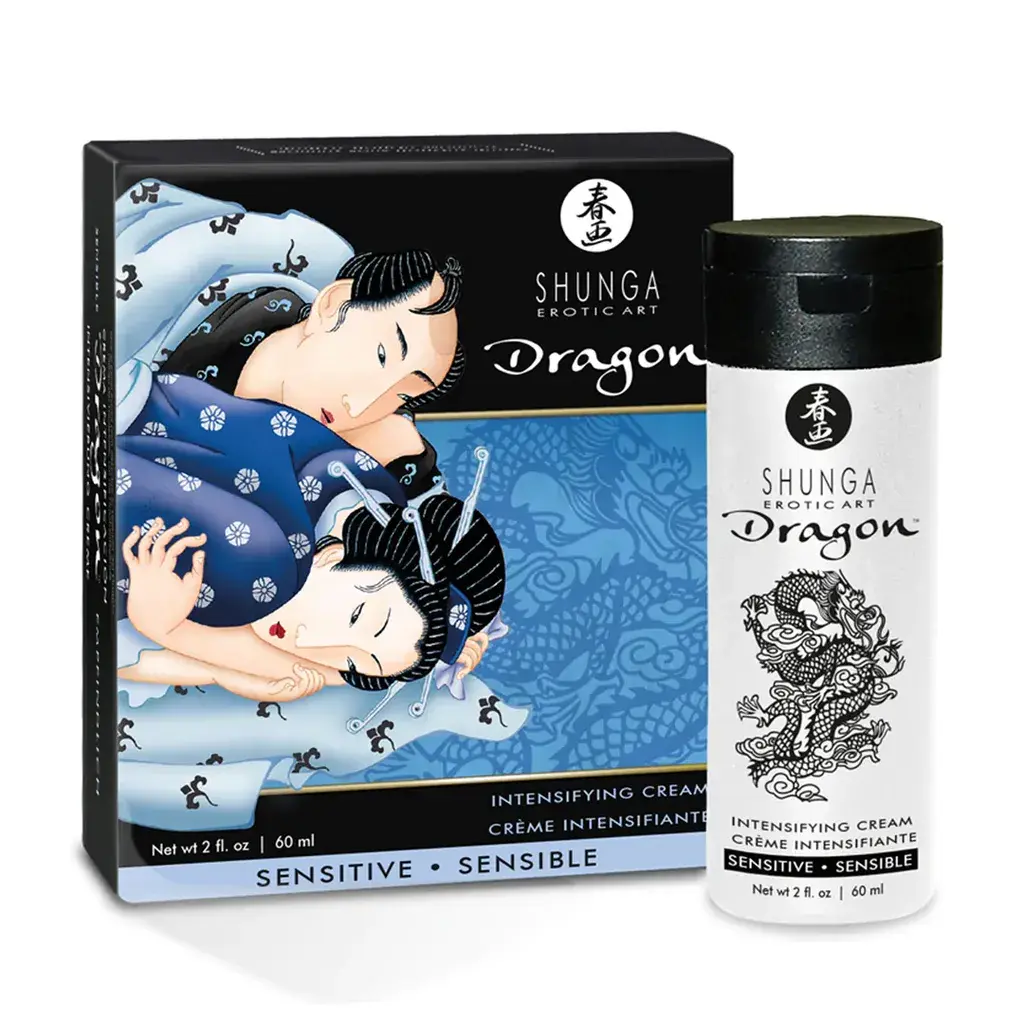 Shunga Sredstva za stimulaciju Dragon Sensitive Cream, 60ml