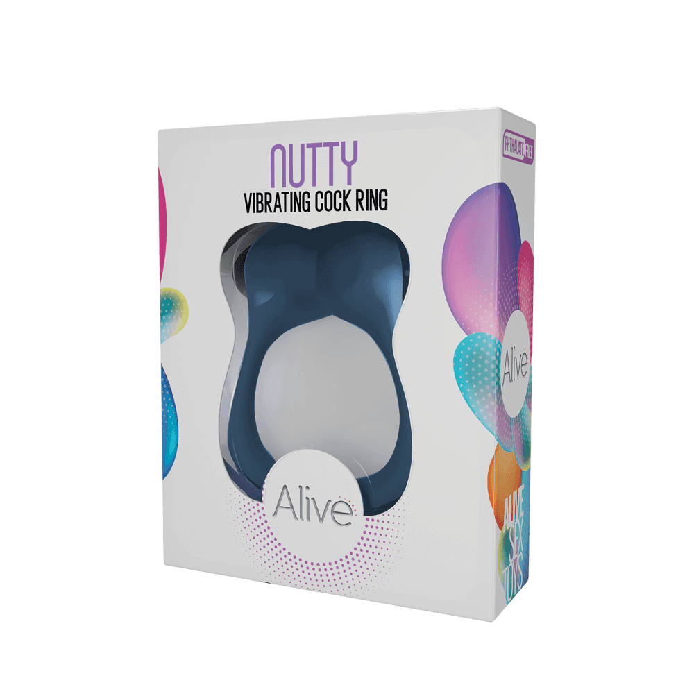 Alive Vibro prsten Nutty, Plavi