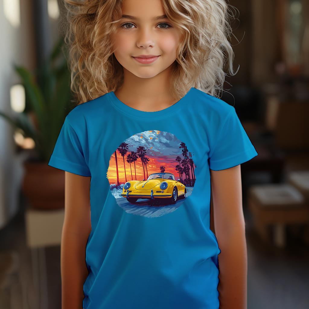 Camiseta Majica sa štampanim printom Cam 834, Dečija, Akva