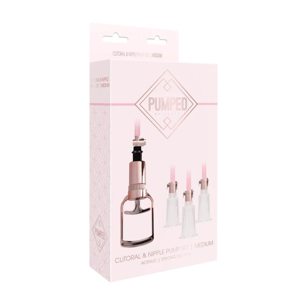 Pumped Vakum pumpa Clitoral& Nipple Pump, Roze