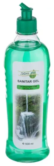 Zeleni put Gel za održavanje sanitarija i pločica, 500ml