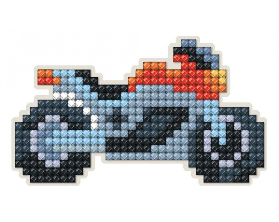 Collection D`Art Kreativni set sa perlicama Motor, Magnetni, 8.5 x 5cm