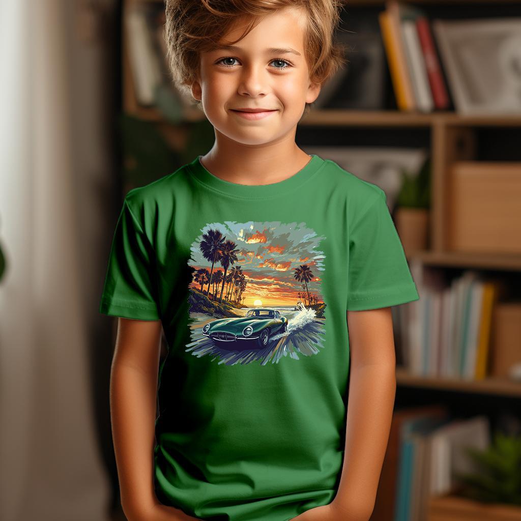 Camiseta Majica sa štampanim printom Cam 836, Dečija, Zelena