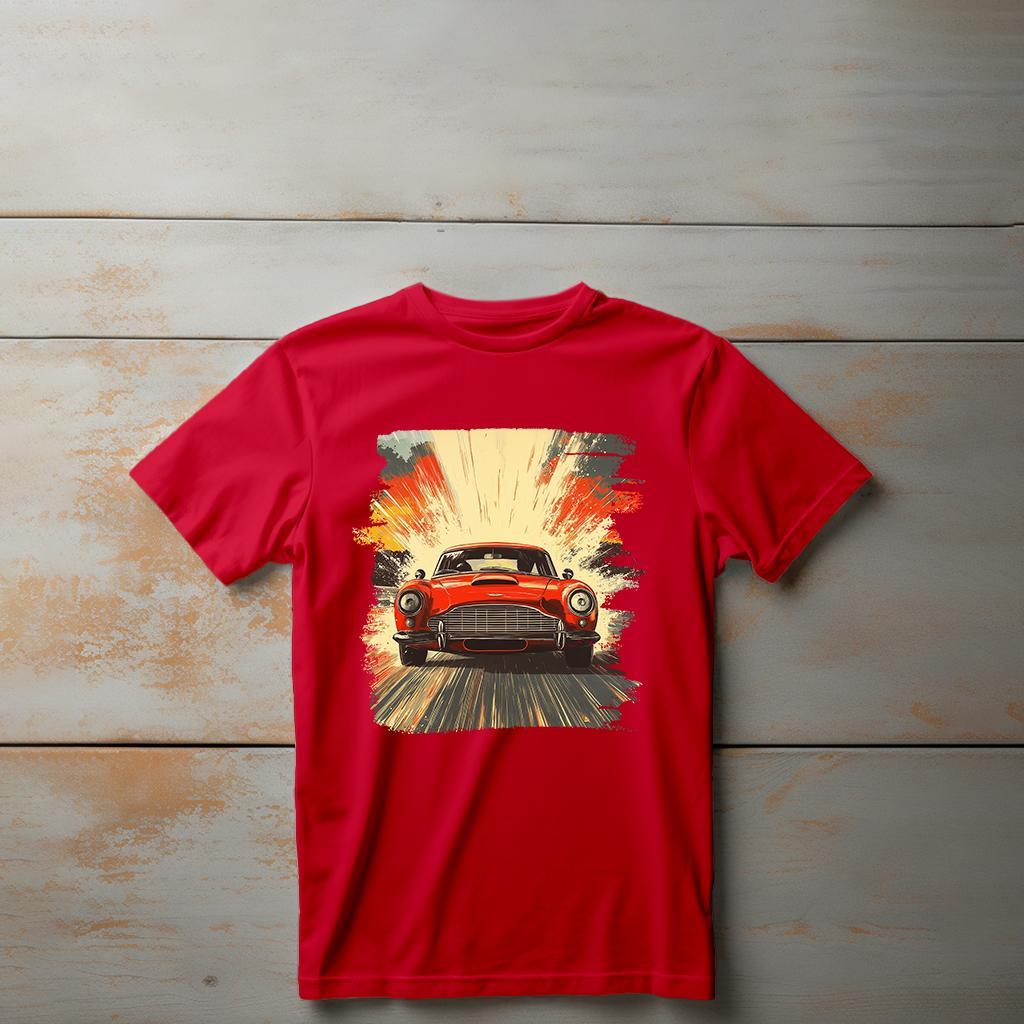 Camiseta Majica sa štampanim printom Cam 833, Dečija, Crvena